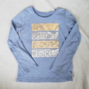 Girls long sleeved shirt